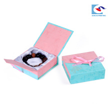 Custom printed Luxury Kraft Paper Brown Square Cardboard Packaging Jewellery Paper Boxes